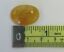 GENUINE BALTIC AMBER CABOCHON STONE, BUTTERSCOTCH 1.0 gm ALLUREGEM S1889