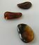 BALTIC AMBER PENDANT SMALL BROWN, PRICE IS FOR 3 ITEMS 6.03 gm ALLUREGEM S1874