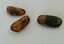 BALTIC AMBER PENDANT SMALL BROWN, PRICE IS FOR 3 ITEMS  6.44 gm ALLUREGEM S1865