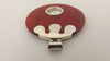 925 STERLING SILVER LARGE RED CORAL PENDANT 16-19  gm 62 mm ALLUREGEM S1528