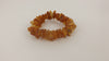 BALTIC AMBER CHIP STRETCH BRACELET RAW HONEY 27 gm 7.5 "  ALLUREGEM S1275