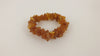 BALTIC AMBER CHIP STRETCH BRACELET RAW HONEY 27 gm 7.5 "  ALLUREGEM S1275