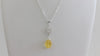 Natural Baltic Amber Pendant Necklace, 925 Sterling Silver, Unpolished Amber 20 " ALLUREGEM S1418