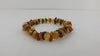 BALTIC AMBER CHIPS STRETCH BRACELET "SET OF 3" 23-25 gm 9-13 mm  7" ALLUREGEM S1185