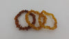 BALTIC AMBER CHIPS STRETCH BRACELET "SET OF 3"  23-25 gm  7"  ALLUREGEM S1082