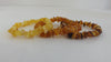 BALTIC AMBER CHIPS STRETCH BRACELET "SET OF 3"  29-30  gm  7.5 "  ALLUREGEM S1565