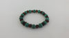 BALTIC AMBER & TURQUOISE STRETCH BRACELET 23-25 gm 8 " ALLUREGEM S1016