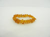 BALTIC AMBER CHIP STRETCH BRACELET POLISHED 19-22 gm 8.5"  ALLUREGEM S1506