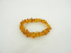 BALTIC AMBER CHIP STRETCH BRACELET POLISHED 19-22 gm 8.5"  ALLUREGEM S1506