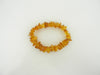 BALTIC AMBER CHIP STRETCH BRACELET POLISHED 19-22 gm 8.5"  ALLUREGEM S1506