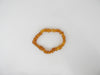 BALTIC AMBER NECKLACE & BRACELET SET, CHIPS, 22-24 gm   20 " ALLUREGEM S1132