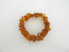 BALTIC AMBER CHIP STRETCH BRACELET RAW HONEY 25 gm 7.5 "  ALLUREGEM S1291