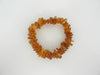 BALTIC AMBER CHIP STRETCH BRACELET RAW HONEY 25 gm 7.5 "  ALLUREGEM S1291