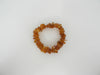 BALTIC AMBER CHIP STRETCH BRACELET RAW HONEY 25 gm 7.5 "  ALLUREGEM S1291