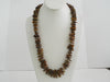 BALTIC AMBER LONG NECKLACE LARGE CHIPS GREEN 75-80 gm 27 " ALLUREGEM S1131