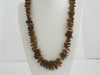 BALTIC AMBER LONG NECKLACE LARGE CHIPS GREEN 75-80 gm 27 " ALLUREGEM S1131