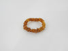 BALTIC AMBER CHIP STRETCH BRACELET RAW HONEY 18 gm 7.5 "  ALLUREGEM S1293