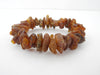 BALTIC AMBER CHIP STRETCH BRACELET RAW HONEY 24 gm 7.5 "  ALLUREGEM S1292