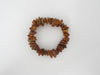 BALTIC AMBER CHIP STRETCH BRACELET RAW HONEY 24 gm 7.5 "  ALLUREGEM S1292