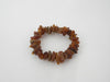 BALTIC AMBER CHIP STRETCH BRACELET RAW HONEY 24 gm 7.5 "  ALLUREGEM S1292