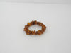 BALTIC AMBER CHIP STRETCH BRACELET RAW HONEY 19 gm 7 "  ALLUREGEM S1267