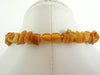 BALTIC AMBER NECKLACE CHIPS RAW GRADUATED, HONEY 47  gm 20 " ALLUREGEM S1272