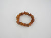 BALTIC AMBER CHIP STRETCH BRACELET RAW HONEY 16 gm 7.5 "  ALLUREGEM S1266