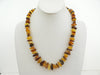 BALTIC AMBER CHIPS NECKLACE,POLISHED MULTI-COLOR 30-32 gm 22 " Alluregem S1114