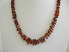 BALTIC AMBER CHIPS NECKLACE,POLISHED, DK HONEY  14.5-17 gm 21 " Alluregem S1116