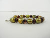 GENUINE AMBER & PEARL BRACELET MULTI-COLOR 21 gm  7-12 mm 8 " ALLUREGEM  S1295
