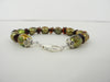 GENUINE AMBER & PEARL BRACELET MULTI-COLOR 21 gm  7-12 mm 8 " ALLUREGEM  S1295