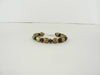 GENUINE AMBER & PEARL BRACELET MULTI-COLOR 21 gm  7-12 mm 8 " ALLUREGEM  S1295
