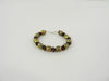 GENUINE AMBER & PEARL BRACELET MULTI-COLOR 21 gm  7-12 mm 8 " ALLUREGEM  S1295