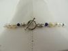 925 STERLING SILVER FRESHWATER PEARL & LAPIS NECKLACE SET, 33 gm 16" ALLUREGEM S1399