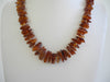 BALTIC AMBER CHIPS NECKLACE,POLISHED HONEY 33-36 gm 20 " Alluregem S1557