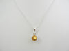 Baltic Amber Pendant Necklace, 925 Sterling Silver  16" ALLUREGEM S1166