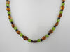 Baltic Amber & Gemstone Necklace, 925 Sterling Silver, 18" ALLUREGEN S1414