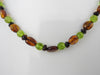 Baltic Amber & Gemstone Necklace, 925 Sterling Silver, 18" ALLUREGEN S1414