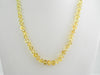 GENUINE  BALTIC AMBER  NECKLACE,LEMON  12 gm  21"  ALLUREGEM S1491