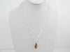 Baltic Amber Pendant Necklace, 925 Sterling Silver, 20" ALLUREGEM  S1067