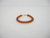Baltic Amber Bracelet, Natural 7mm Amber Beads 6.5" ALLUREGEM S1575