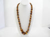 BALTIC AMBER NECKLACE CHIPS GRADUATED, HONEY 71 gm 29 " ALLUREGEM S1253
