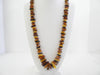 BALTIC AMBER NECKLACE CHIPS GRADUATED, HONEY 71 gm 29 " ALLUREGEM S1253