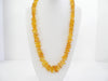 BALTIC AMBER NECKLACE CHIPS GRADUATED, HONEY 60 gm 28 " ALLUREGEM S1020