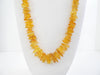 BALTIC AMBER NECKLACE CHIPS GRADUATED, HONEY 60 gm 28 " ALLUREGEM S1020