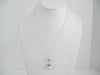 925 Sterling Silver Freshwater Pearl Pendant Necklace 10 gm 13.5 mm 20 " Alluregem S1704