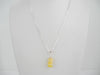 Natural Baltic Amber Pendant Necklace, Butter 20 " ALLUREGEM S1405