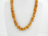 BALTIC AMBER CHIPS NECKLACE, POLISHED  BUTTERSCOTCH   22 " Alluregem S1086