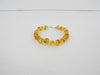 BALTIC AMBER  BRACELET, 925 Sterling Silver 7.5"  ALLUREGEM  S1776