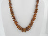 BALTIC AMBER NECKLACE CHIPS GRADUATED, RAW HONEY 29 gm 20 " ALLUREGEM S1278